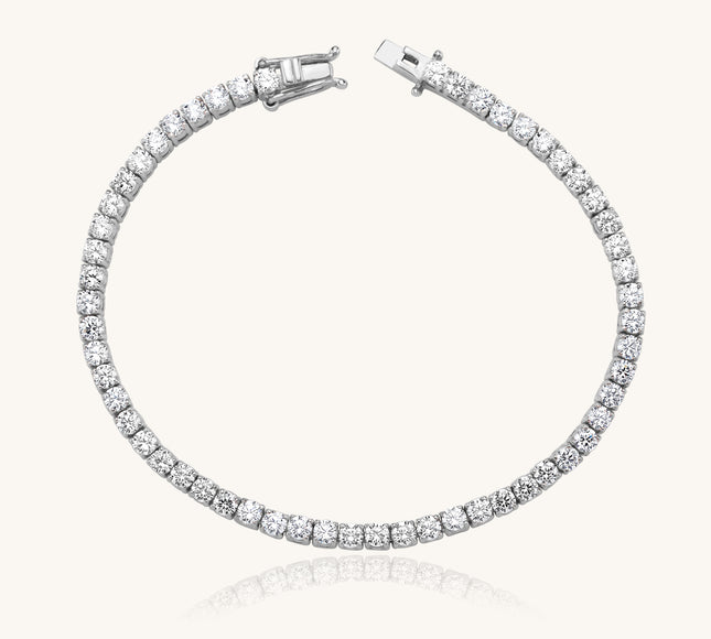 Tennis Bracelet • 2mm • 2.5mm • 3mm • CZ Stones Diamond Bracelet