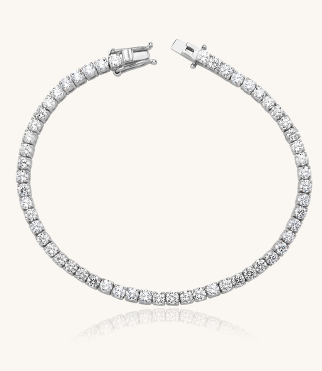 Tennis Bracelet • 2mm • 2.5mm • 3mm • CZ Stones Diamond Bracelet