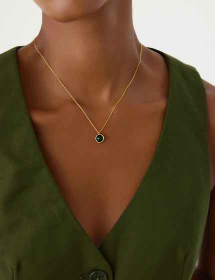 Dainty Birthstone Necklace • Gemstone Necklace