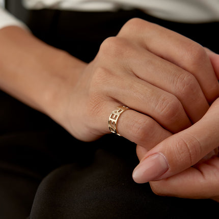 Personalized Engraved Name Ring