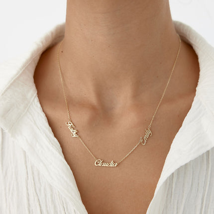 Personalized Family Name Necklace