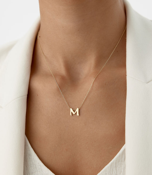 Dainty Alphabet Letter Necklace