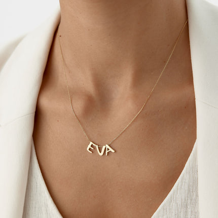 Personalized Dainty Alphabet Letter Necklace