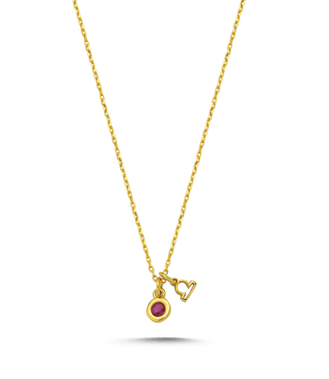 Discover Personalized Elegance with Our Birthstone Zodiac Sign Necklace