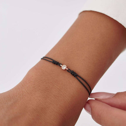 Custom Woven Braided Birth-Month Color Bracelet - Dabas Minimalist