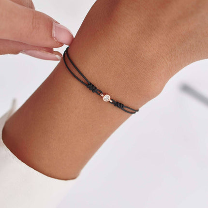 Custom Woven Braided Birth-Month Color Bracelet - Dabas Minimalist