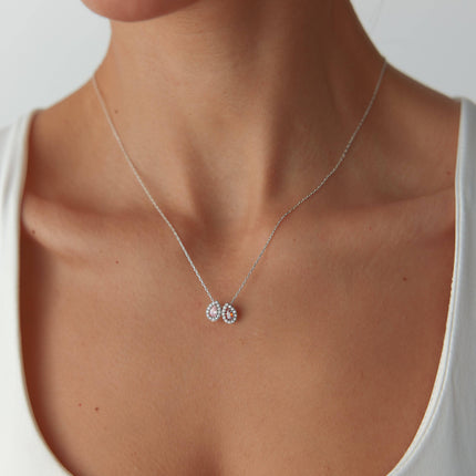 Birthstone Family Necklace - Dabas Minimalist