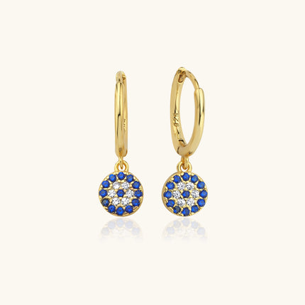 Huggie Earrings--KP-144-FA-46 ok Dabas Minimalist