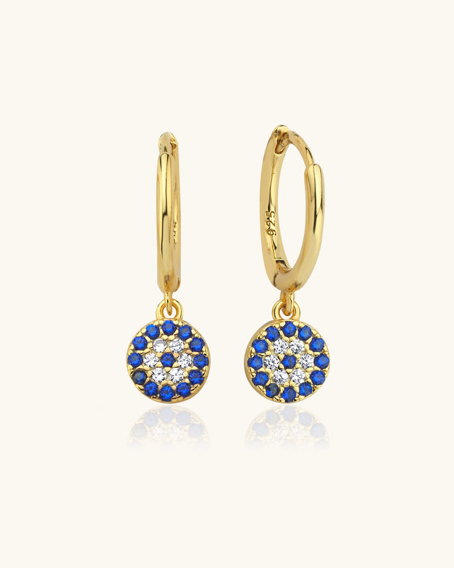 Huggie Earrings--KP-144-FA-46 ok Dabas Minimalist