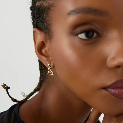 v----paten taşsız küpe dia eksik Dabas Minimalist