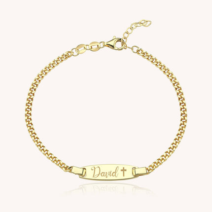 Name ID Bracelet for Kids,Baby Dabas Minimalist