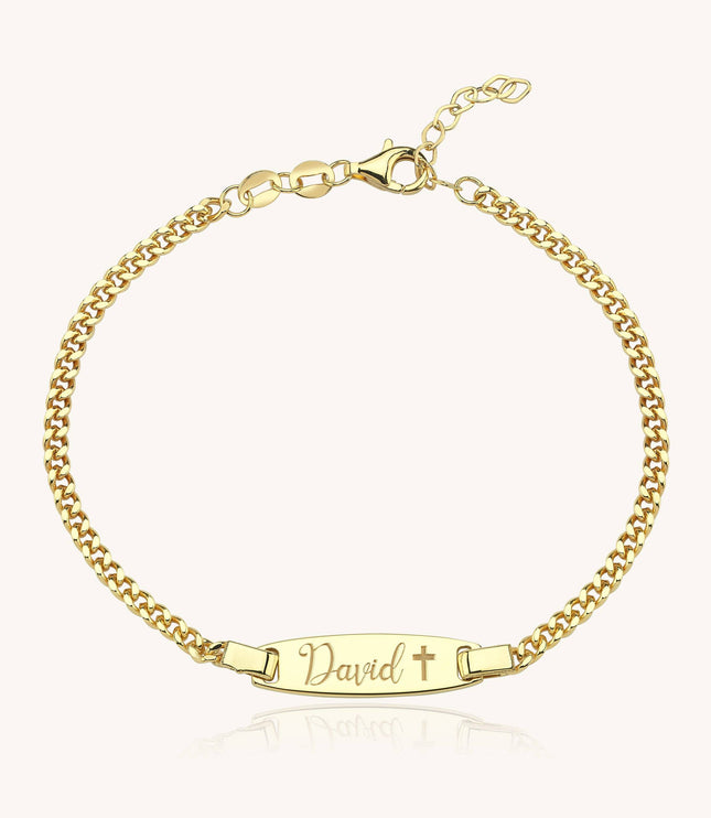 Name ID Bracelet for Kids,Baby Dabas Minimalist