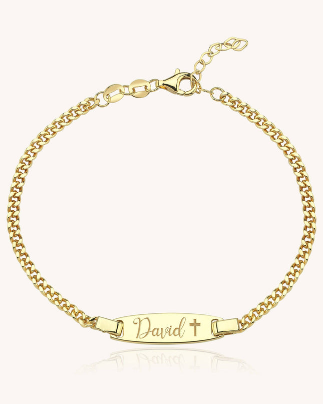 Name ID Bracelet for Kids,Baby Dabas Minimalist