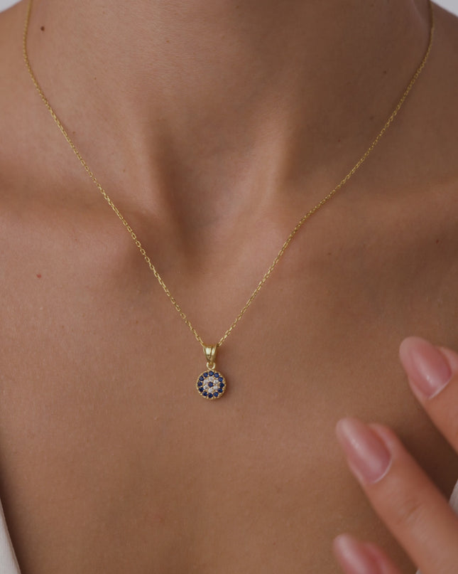 Dainty Evil Eye Necklace